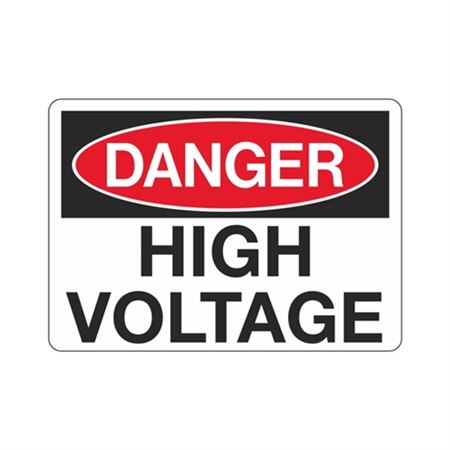 Danger  High Voltage  Sign
